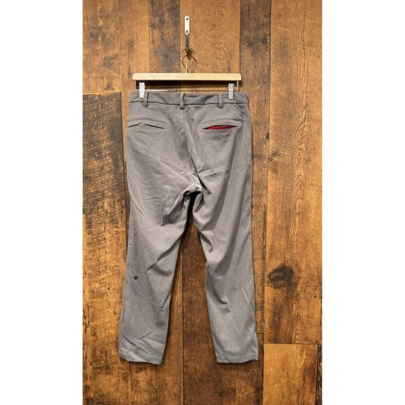 Lululemon Grey ABC Commission Pants 32x28 EUC - Picture 2 of 5